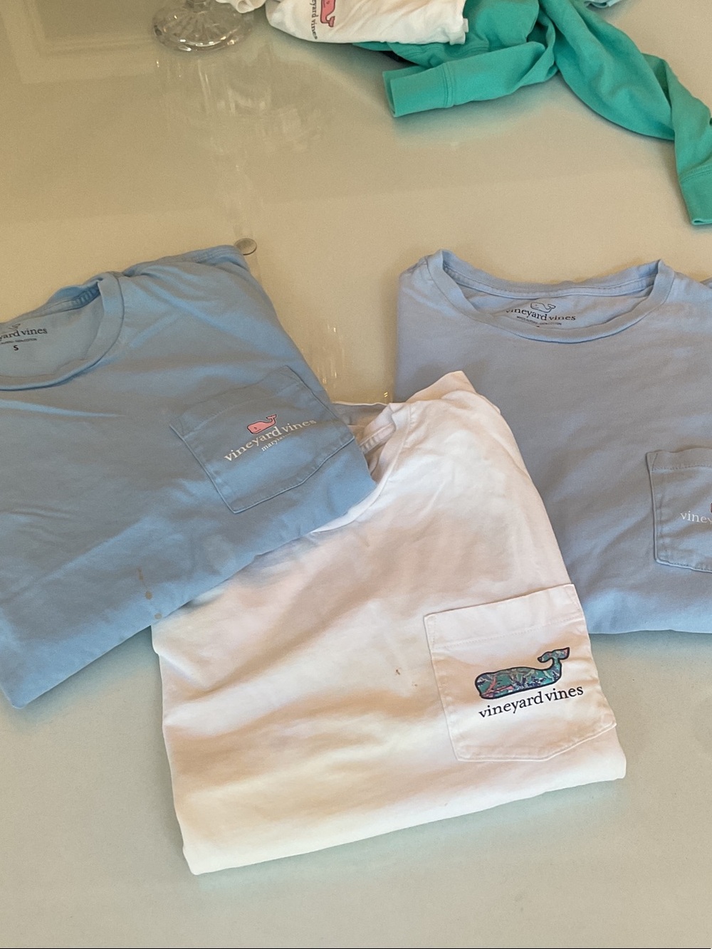 Bundle of 3 vineyard vines short sleeve small tshirts